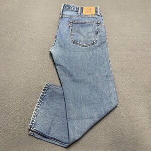 VTG Levis 505 Jeans Mens‎ 40x30 Straight Fit Medium Wash Denim Classic Y2K